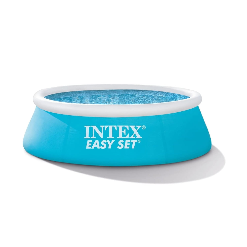 INTEX 6ft Easy Set Inflatable Swimming Pool – Simple Fast-Set Starter Pool for Smaller Backyards