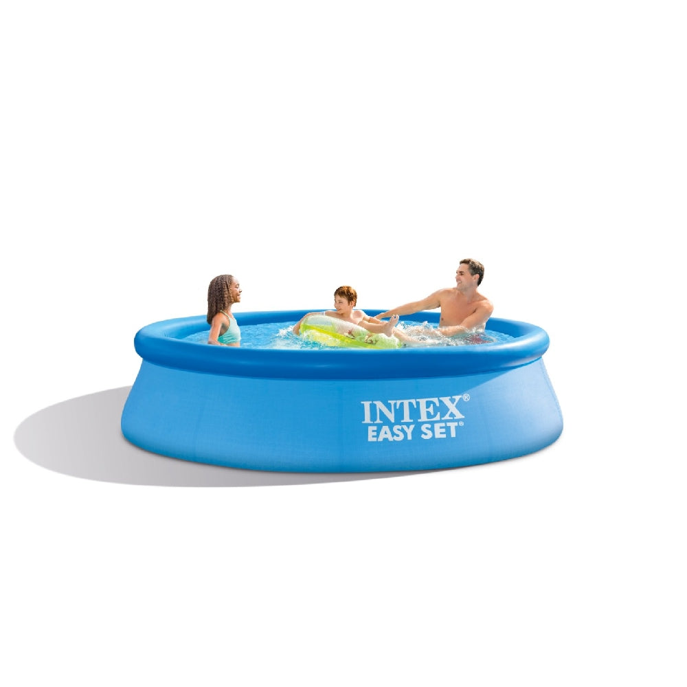 INTEX 10ft x 30in Easy Set Inflatable Pool Set – Fast-Inflation Summer Backyard Pool with Filter Pump - Image 2