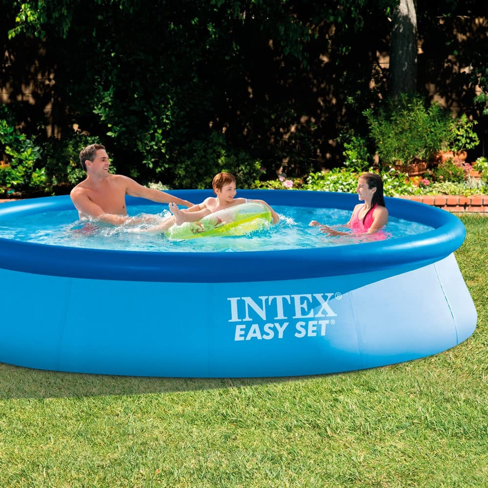INTEX 12ft x 30in Easy Set Inflatable Swimming Pool – Quick-Set Above Ground Pool for Backyard Summer Cooling - Image 5