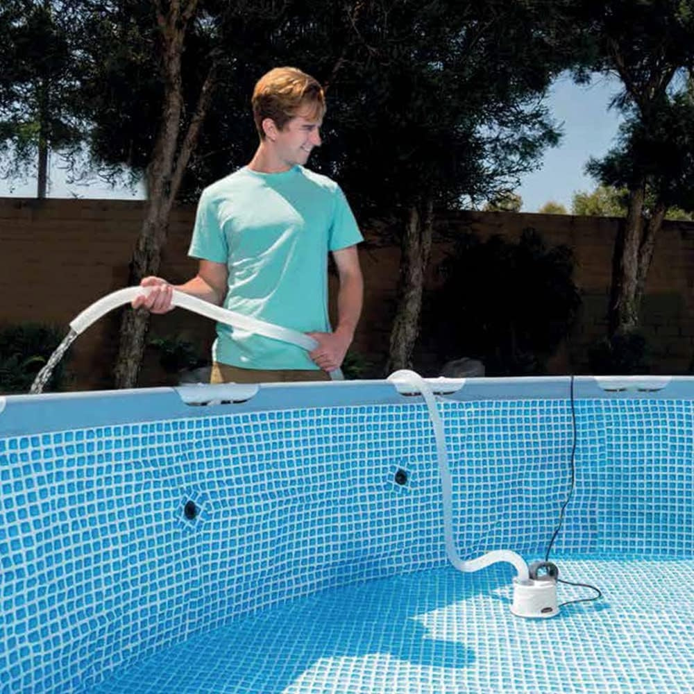 INTEX Electric Above Ground Pool Drain Pump – High-Speed Water Removal Tool for Pool Maintenance & Winterizing - Image 3