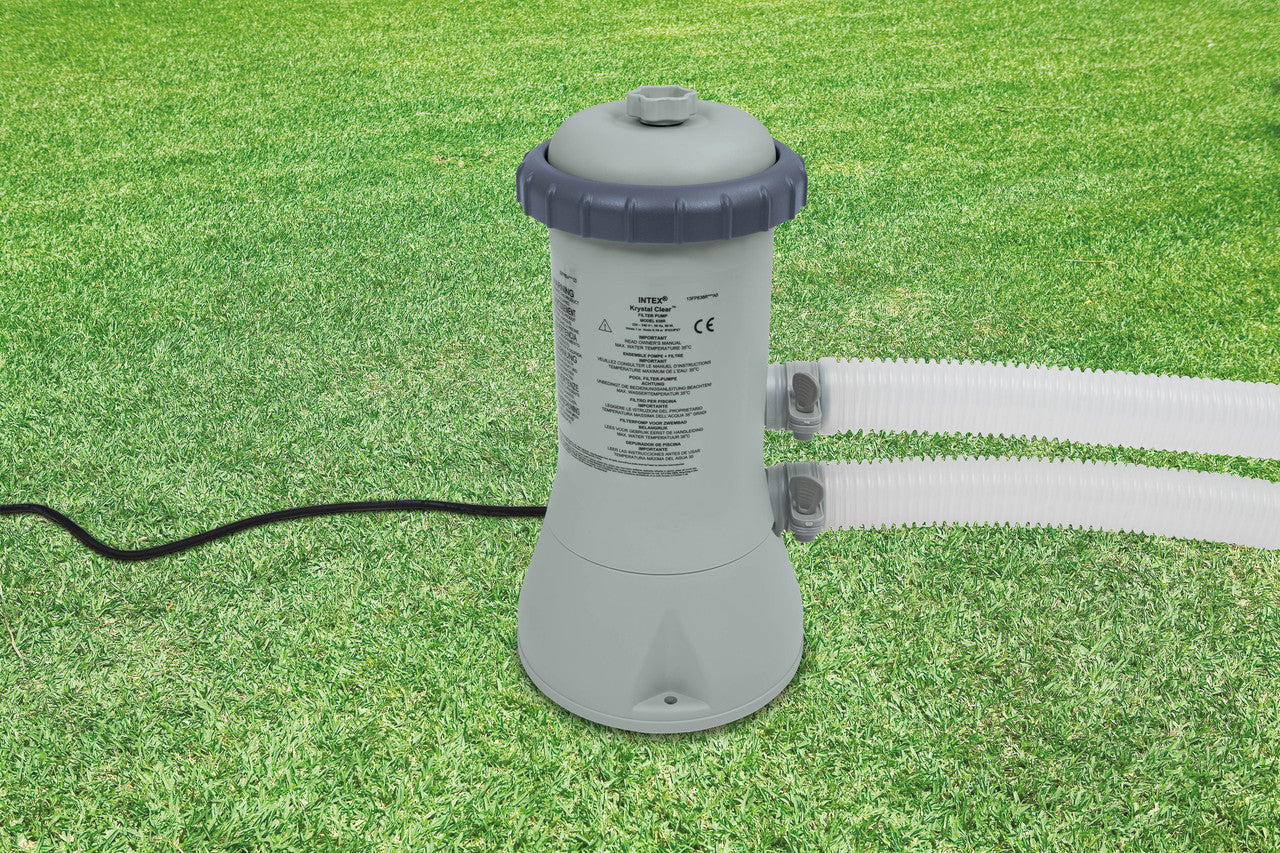 INTEX 1,000 GPH Krystal Clear Cartridge Filter Pump – Replacement Filtration System for Above Ground Pools - Image 3