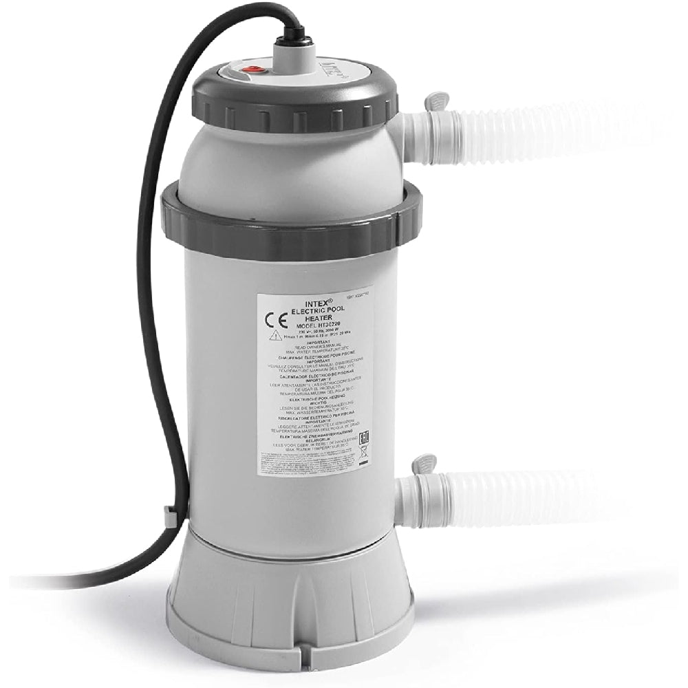INTEX 3kW Electric Pool Heater – Efficient Temperature Booster for Easy Set & Metal Frame Pools
