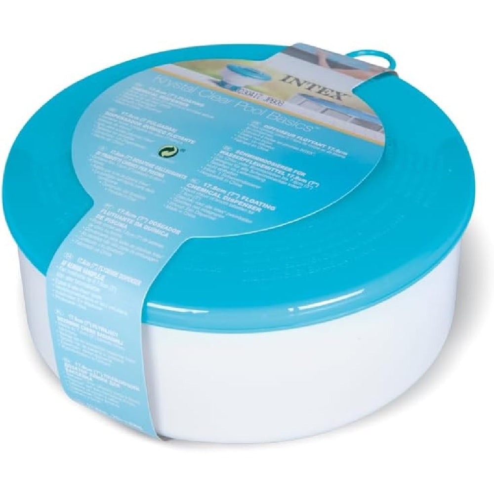 INTEX 7-inch Large Floating Chemical Dispenser – Adjustable Chlorine/Bromine Feeder for Above Ground Pools - Image 2