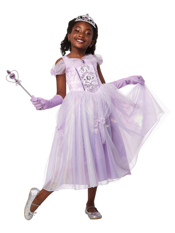  Purple Princess Child's Costume - Size Medium (5-7 Years