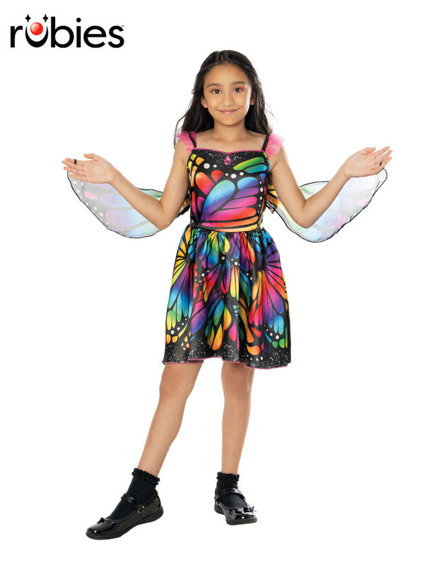  Butterfly Dress Child's Costume - Size Extra Small (5-6 Years)