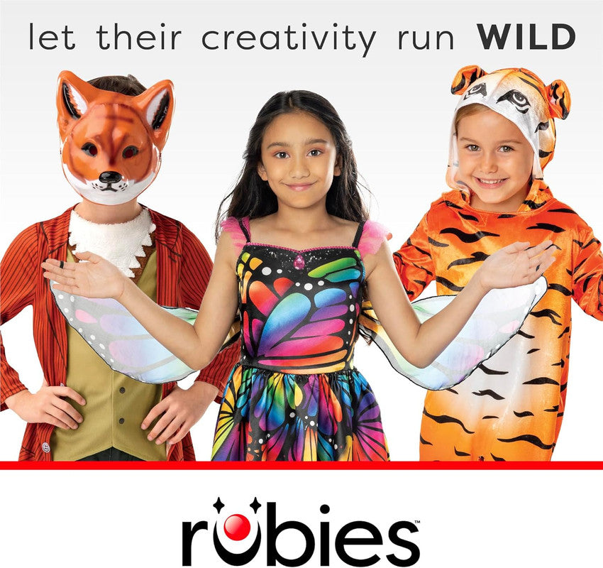  Butterfly Dress Child's Costume - Size Extra Small (3-4 Years)