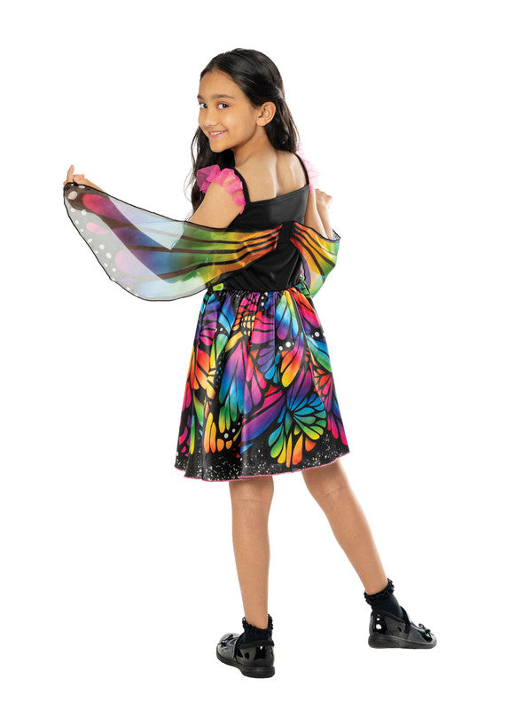  Butterfly Dress Child's Costume - Size Extra Small (3-4 Years)
