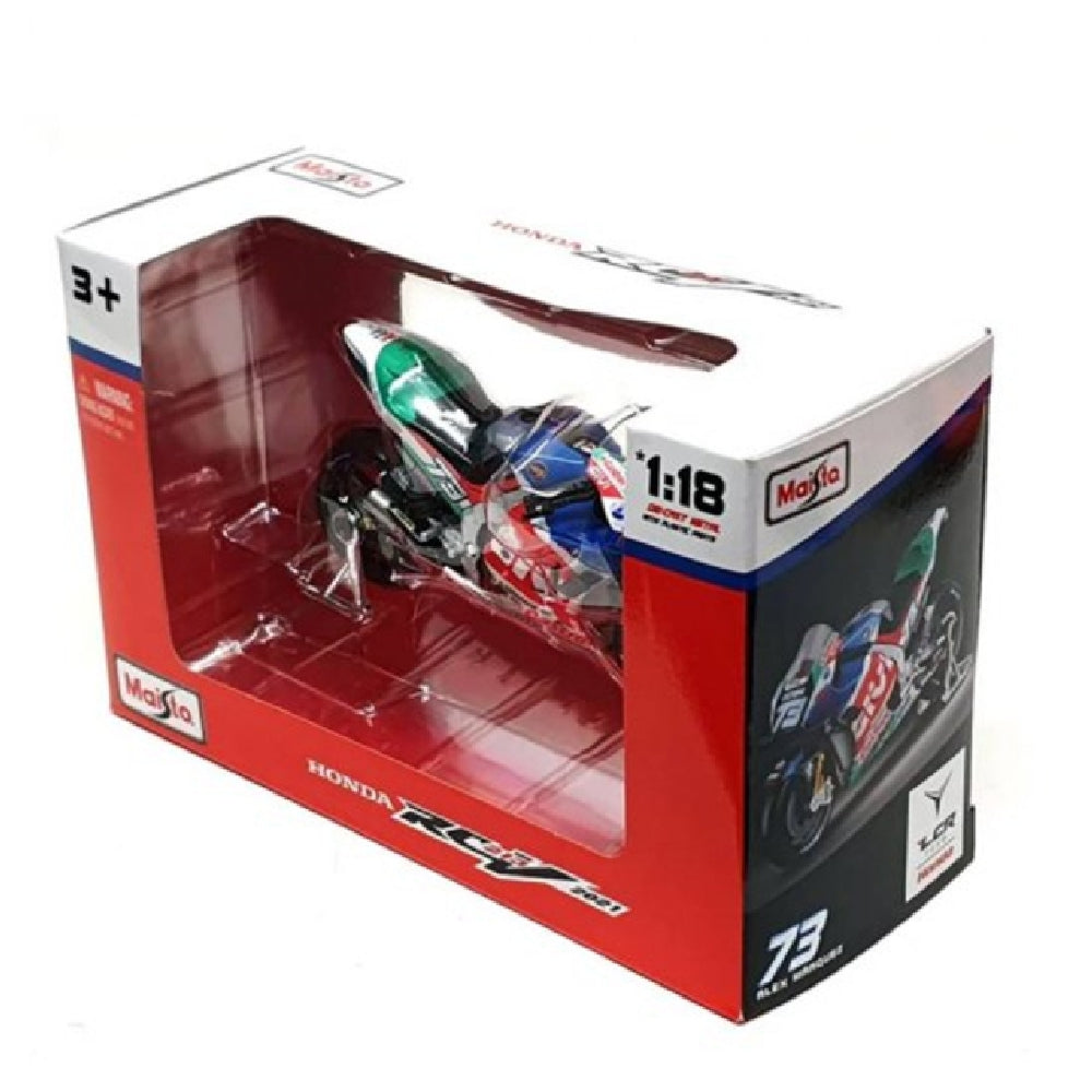 MAISTO DIECAST Maisto Moto GP-LCR Honda RC2 1:18 Scale Diecast Motorcycle Boys, 3-4 Years - Image 3