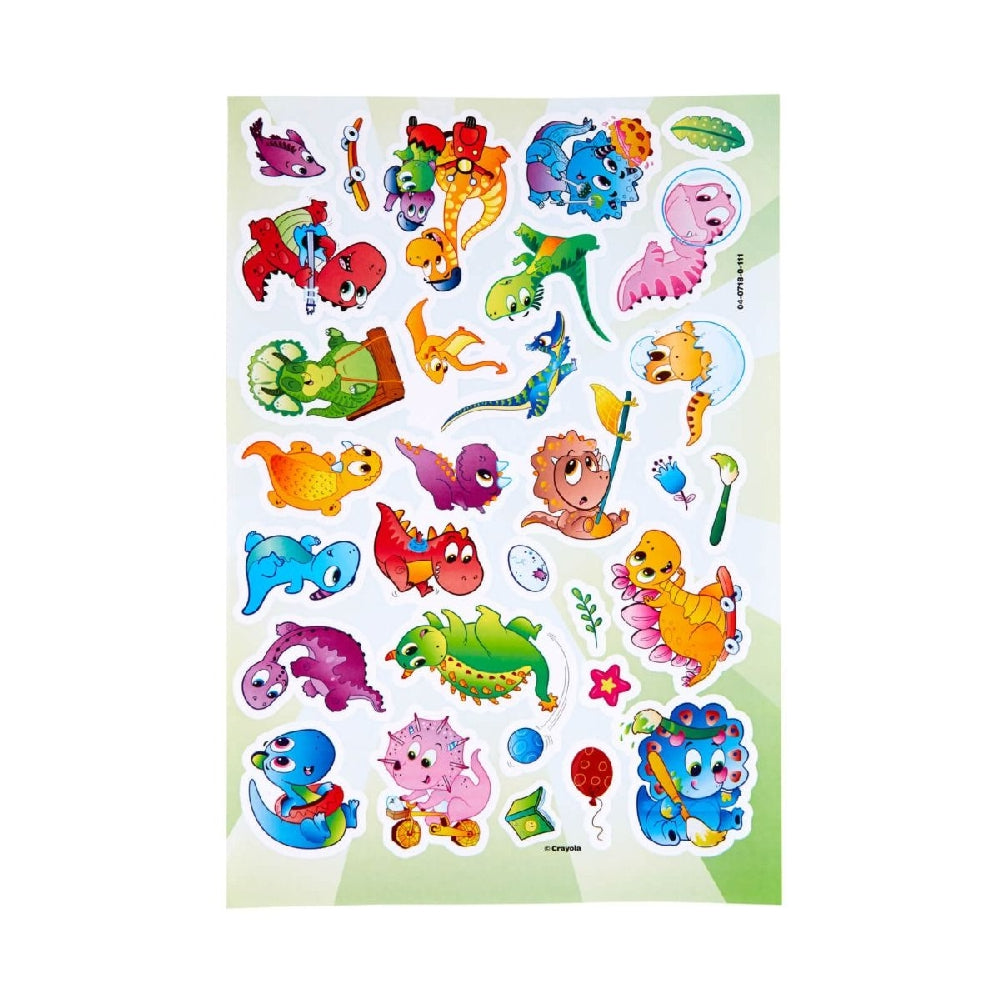 CRAYOLA LLC Crayola Prehistoric Pals Dinosaur Colouring Book Unisex, 3+ Years - Image 4