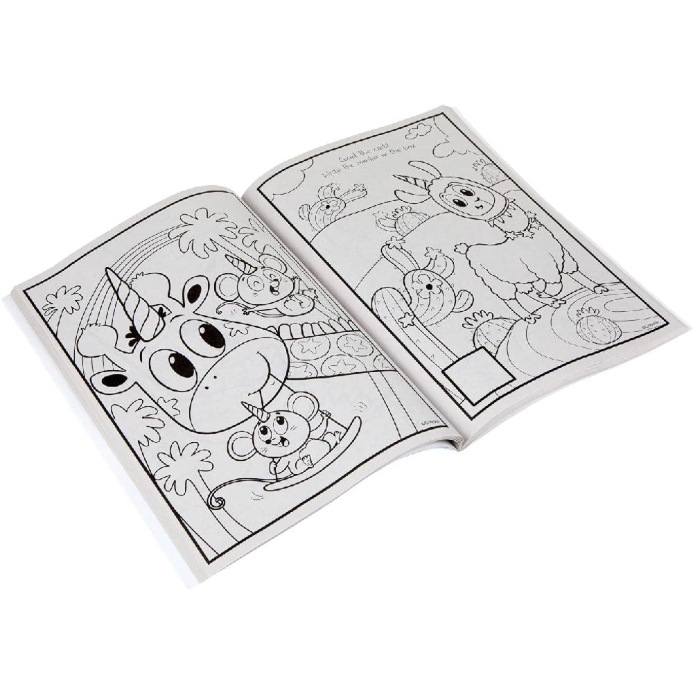 CRAYOLA LLC Crayola Uni-Creatures Colouring Book with Sticker Sheet Unisex, 3+ Years - Image 3