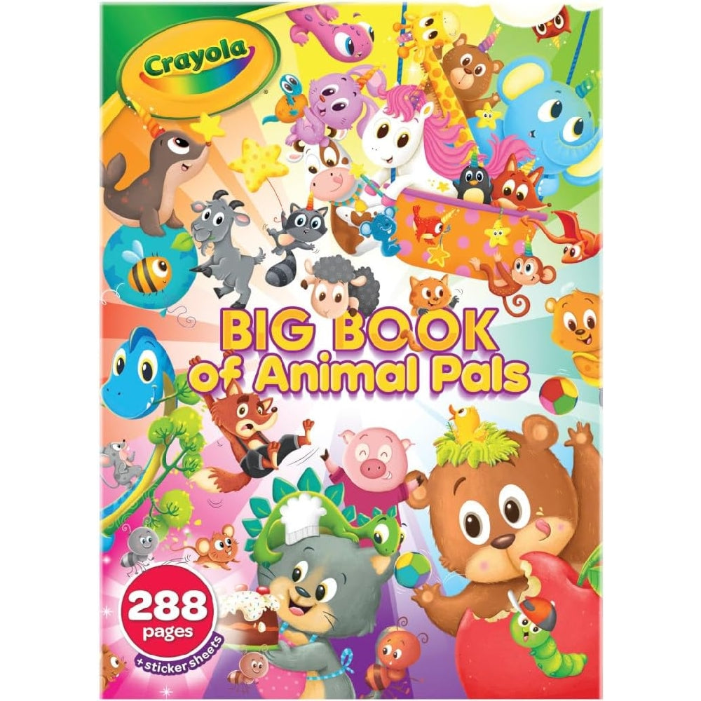 CRAYOLA LLC Crayola Big Book of Animal Pals Colouring Book Unisex, 3+ Years - Image 2