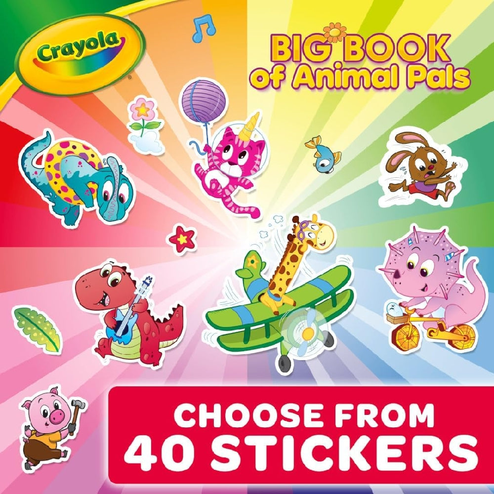 CRAYOLA LLC Crayola Big Book of Animal Pals Colouring Book Unisex, 3+ Years - Image 5