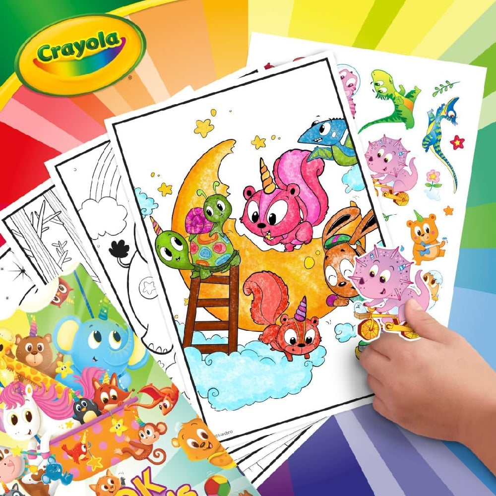 CRAYOLA LLC Crayola Big Book of Animal Pals Colouring Book Unisex, 3+ Years - Image 6