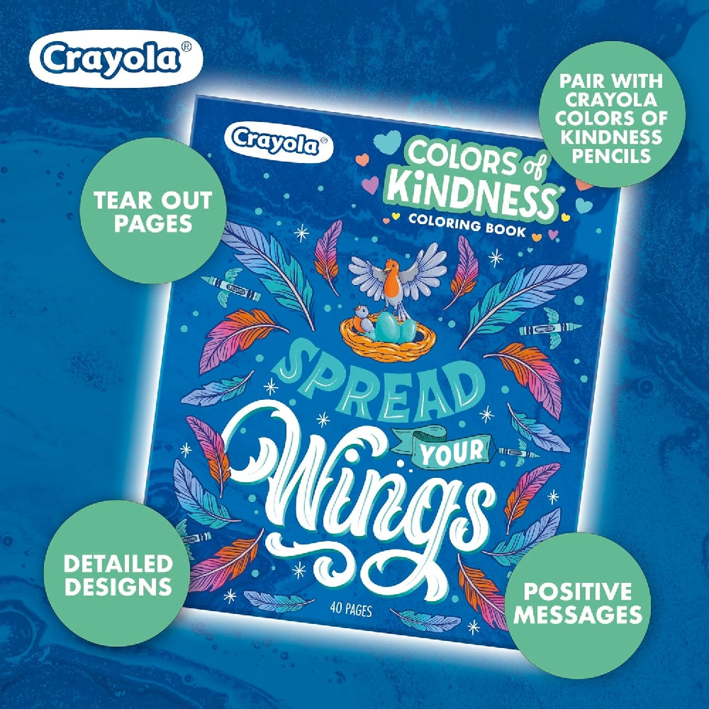 CRAYOLA LLC Crayola Spread Your Wings Colouring Book Unisex, 3+ Years - Image 6