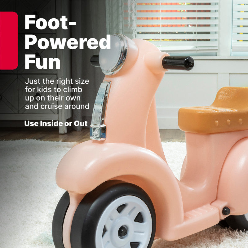 RIDE ALONG SCOOTER (ROSE PINK) - Image 2