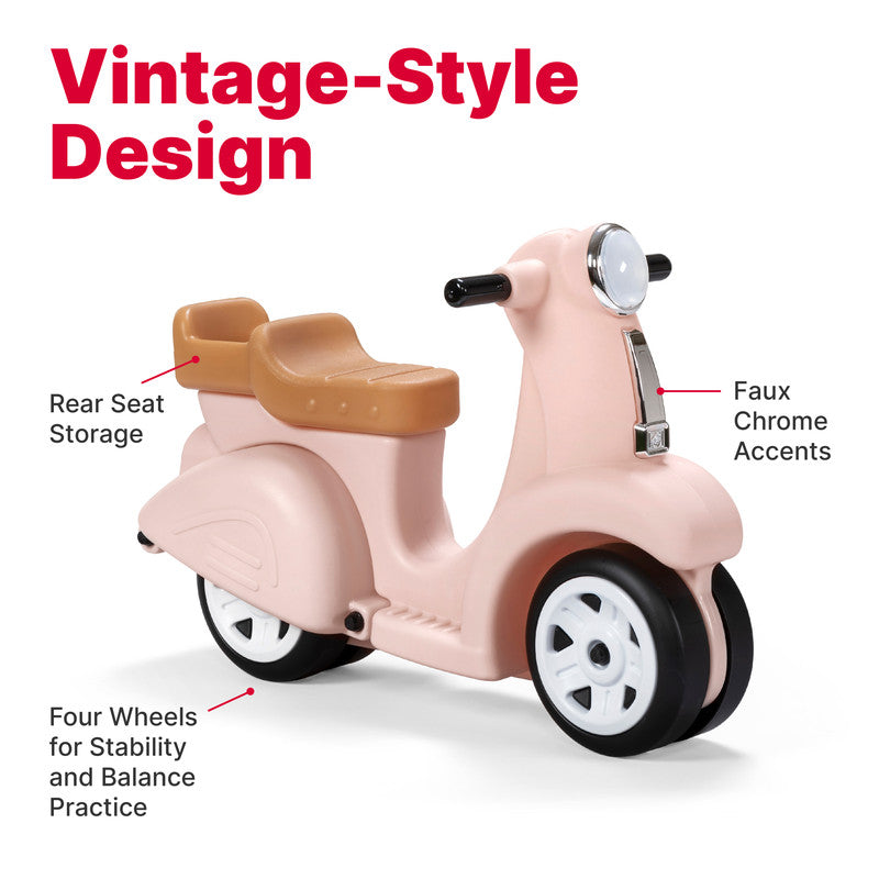 RIDE ALONG SCOOTER (ROSE PINK) - Image 3