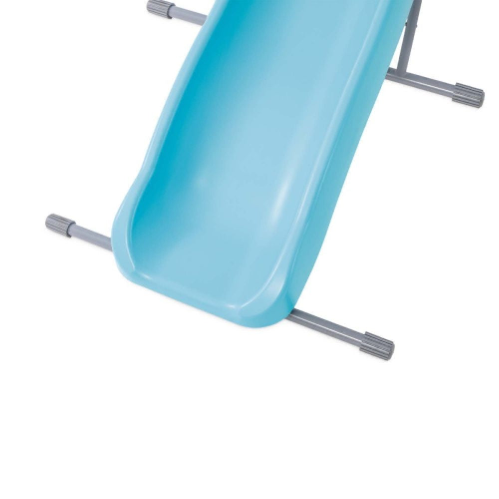 INTEX Heavy Duty Freestanding Garden Slide – Weather-Resistant Metal Frame Outdoor Playground Slide for Kids - Image 4