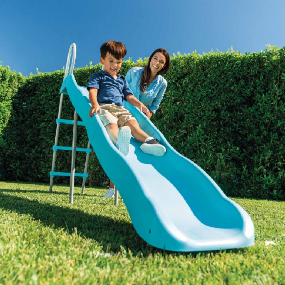 INTEX Freestanding Outdoor Garden Slide – Heavy Duty Metal Frame Kids Summer Slide Playground - Image 2