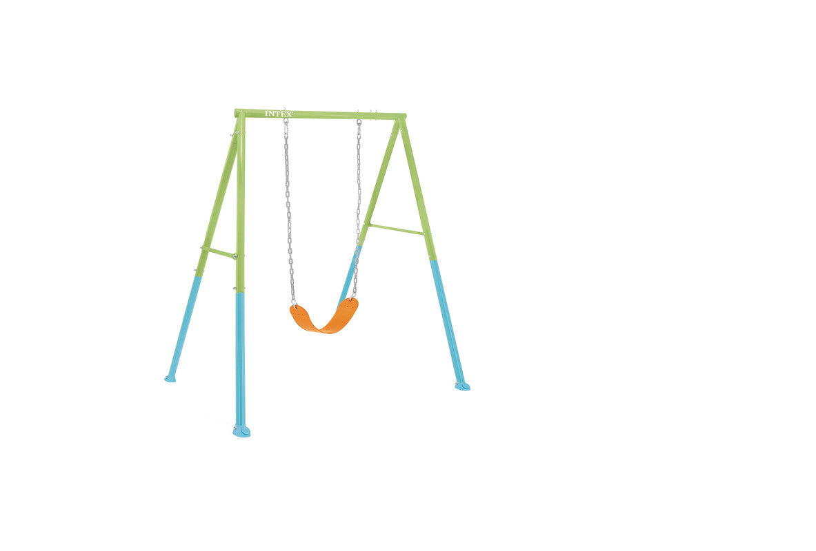INTEX 2-in-1 Combination Swing Set – Versatile Backyard Playground with Safety Features for Toddlers & Kids - Image 4