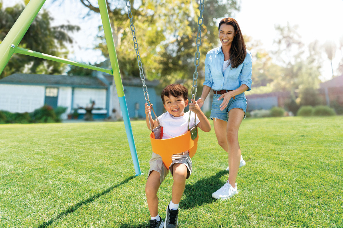 INTEX 2-in-1 Combination Swing Set – Versatile Backyard Playground with Safety Features for Toddlers & Kids - Image 3
