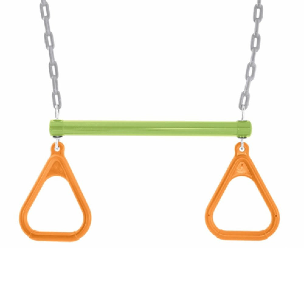 INTEX 3-Function Outdoor Backyard Swing Set – Durable Metal Frame Playground with Two Swings & Glider - Image 4