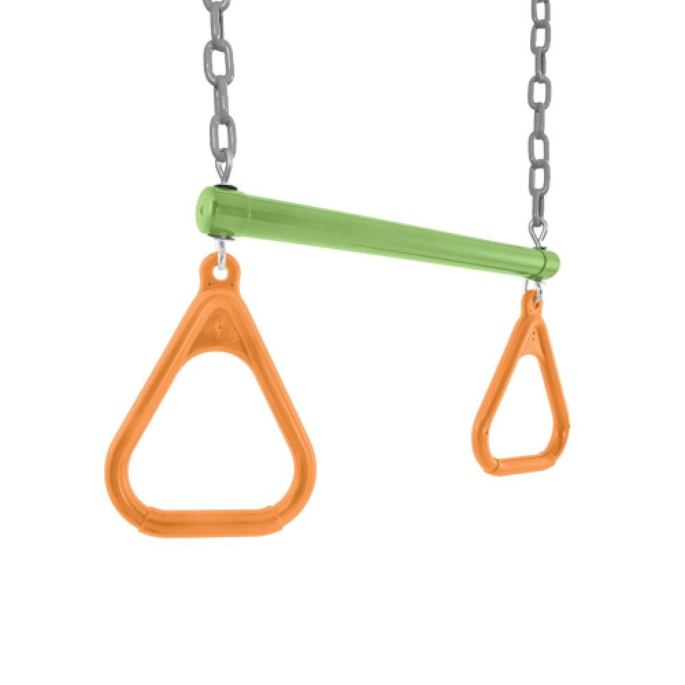 INTEX 3-Function Outdoor Backyard Swing Set – Durable Metal Frame Playground with Two Swings & Glider - Image 5