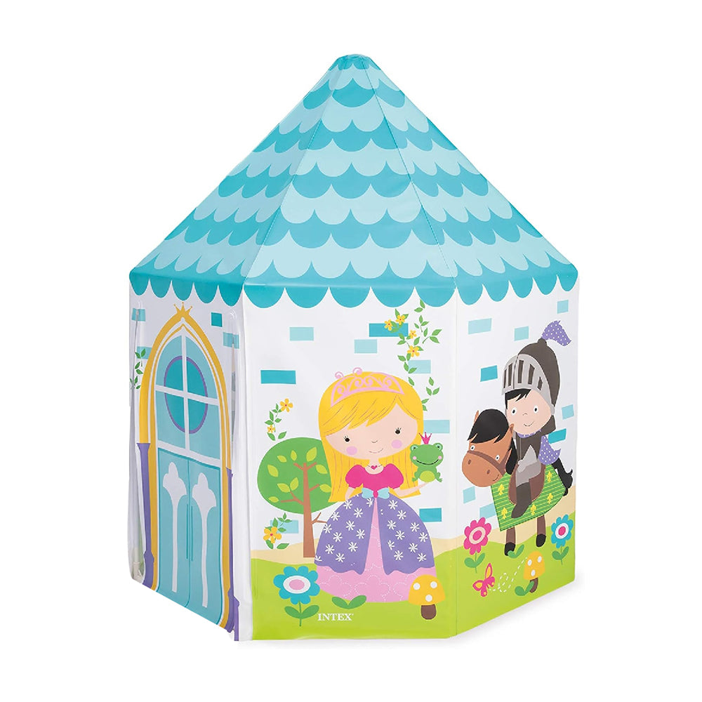 INTEX Princess Play Tent House – Magical Fabric Playroom for Imaginative Indoor Fun