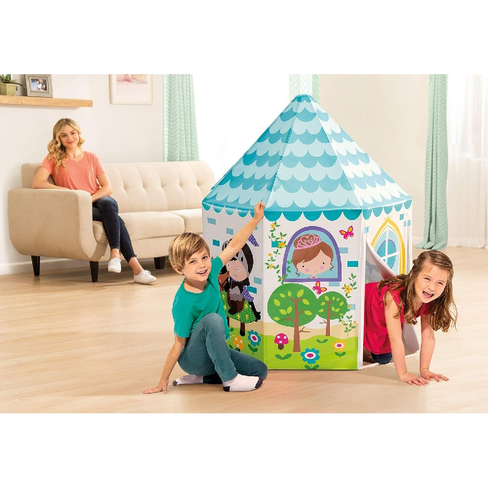 INTEX Princess Play Tent House – Magical Fabric Playroom for Imaginative Indoor Fun - Image 2