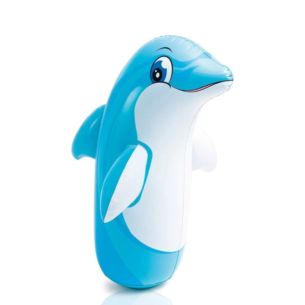 INTEX 3D Animal Bop Bag – Weighted Sand-Base Inflatable Punching Toy for Active Indoor Play - Image 2