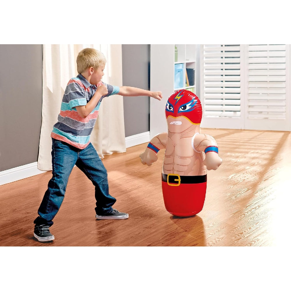 INTEX 3D Figure Inflatable Bop Bag – Realistic Character Design for Reflex Training & Backyard Fun - Image 5