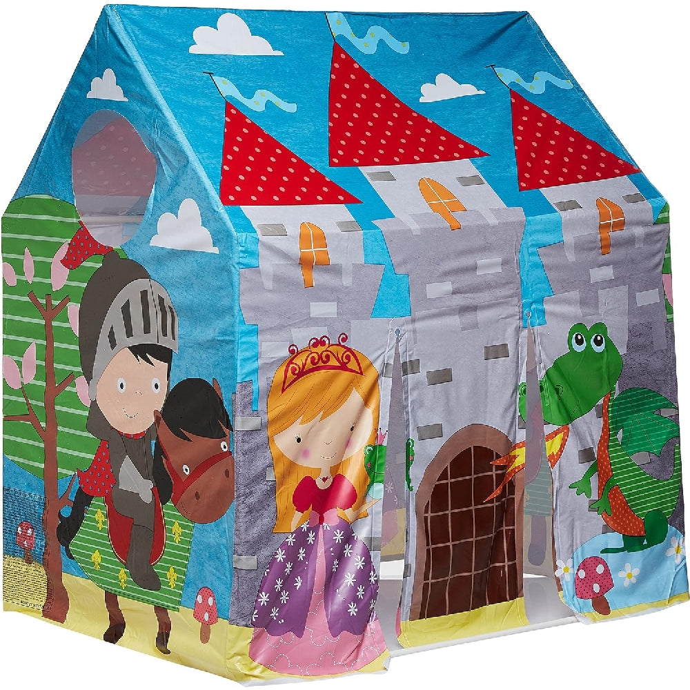 INTEX Jungle Fun Inflatable Cottage – Tropical Play House Tent for Imaginative Indoor and Backyard Play