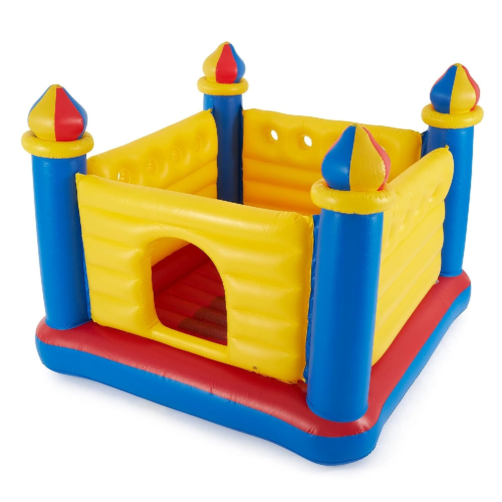 INTEX Jump-O-Lene Inflatable Castle Bouncer – Indoor/Outdoor Safe Bouncing Playhouse for Toddlers - Image 3