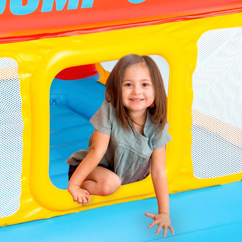 INTEX Jump-O-Lene Inflatable Playhouse Bouncer – Colorful High-Wall Safety Jumping Gym for Kids - Image 5