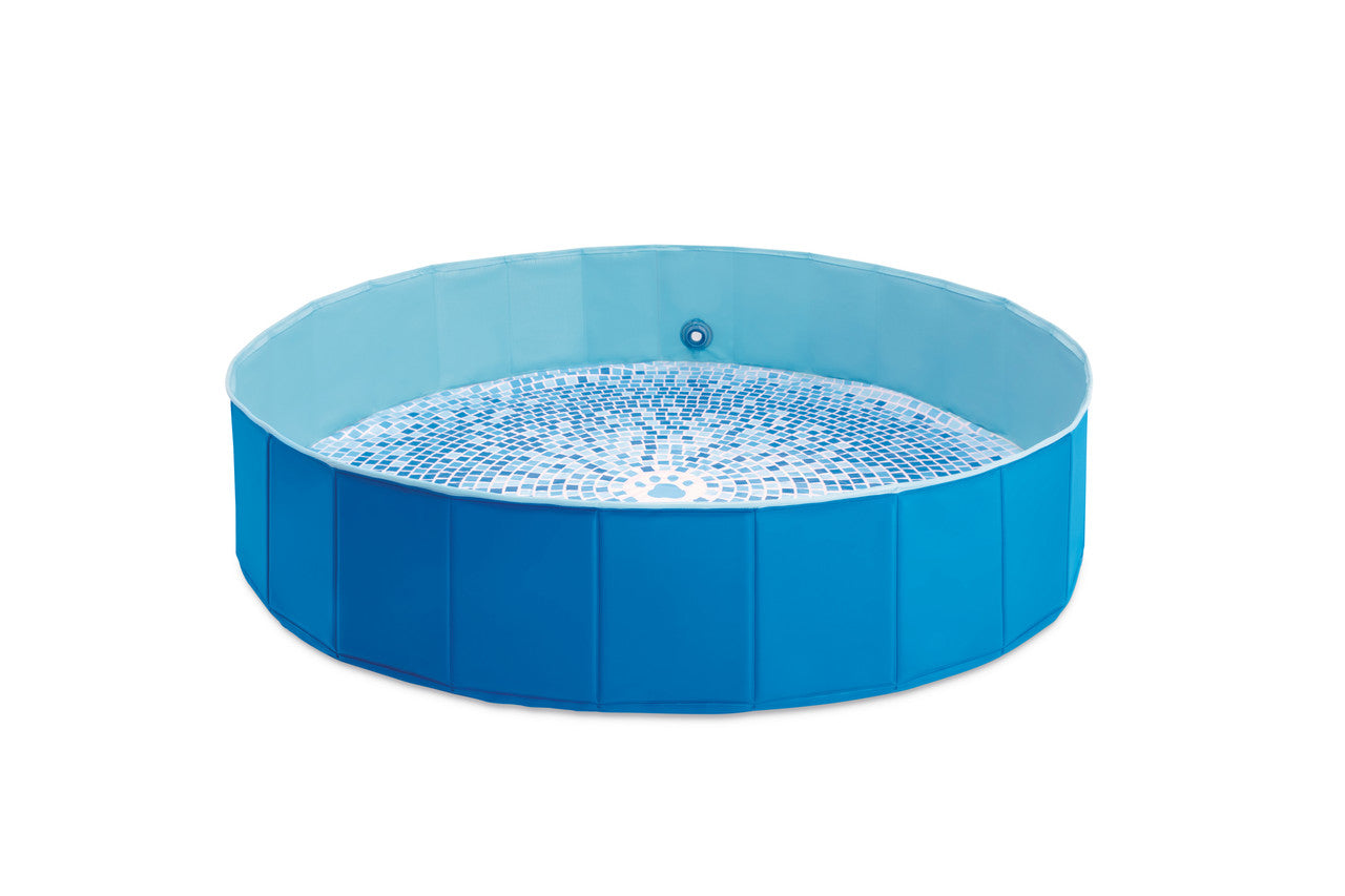 INTEX Foldable Portable Pet Pool – Heavy-Duty Anti-Slip Bathing & Play Pool for Dogs and Small Pets