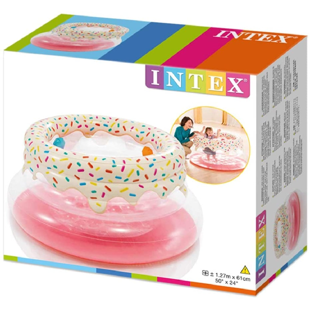 INTEX My First Gym Inflatable Play Center – Soft-Sided Toddler Activity Gym for Safe Indoor Play - Image 2