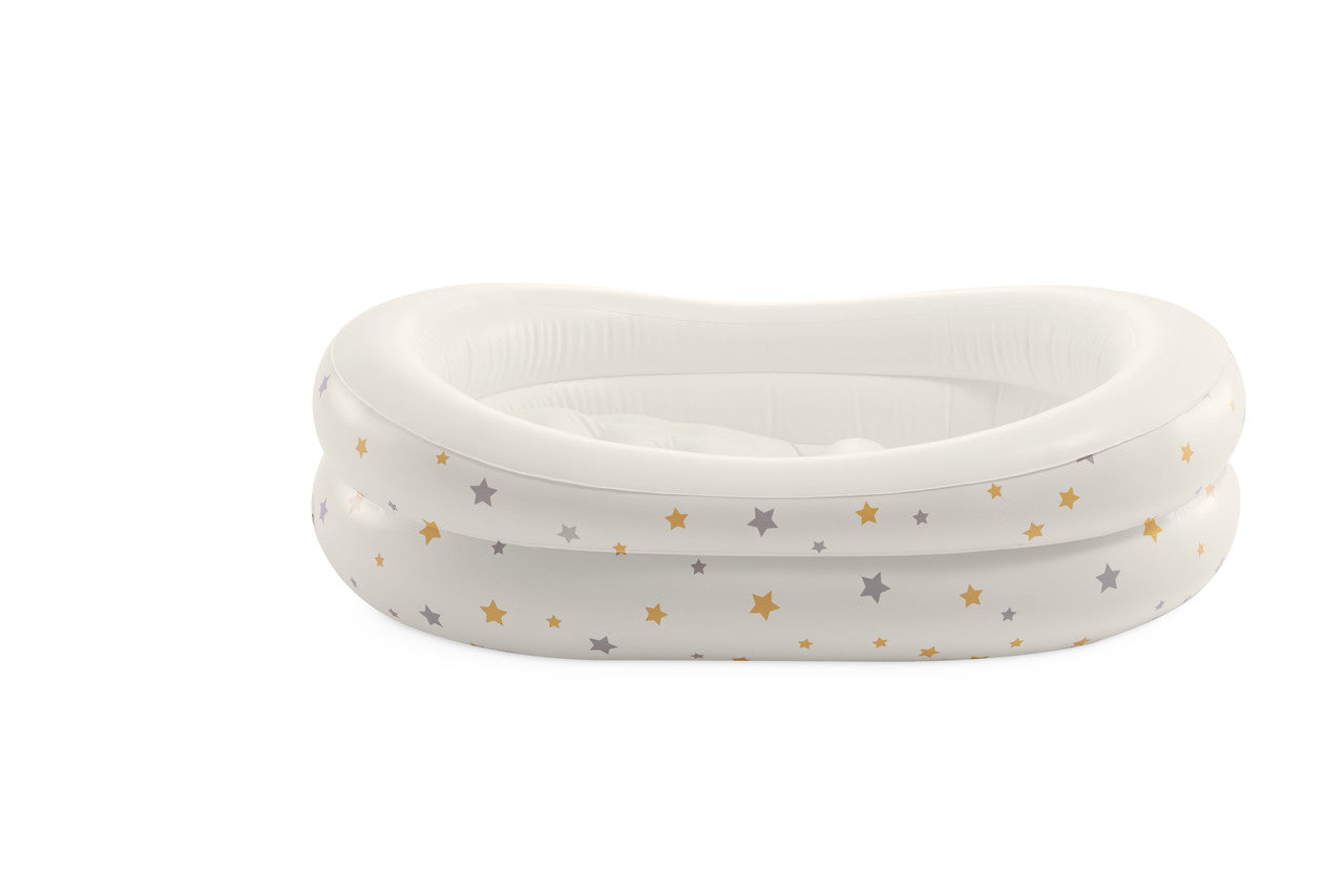 INTEX Starry Baby Inflatable Bath Tub – Soft Padded Infant Tub with Temperature Sensor & Contoured Backrest - Image 2