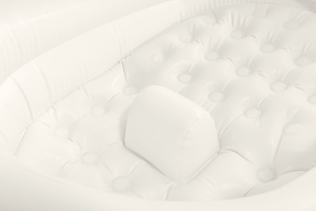 INTEX Starry Baby Inflatable Bath Tub – Soft Padded Infant Tub with Temperature Sensor & Contoured Backrest - Image 5