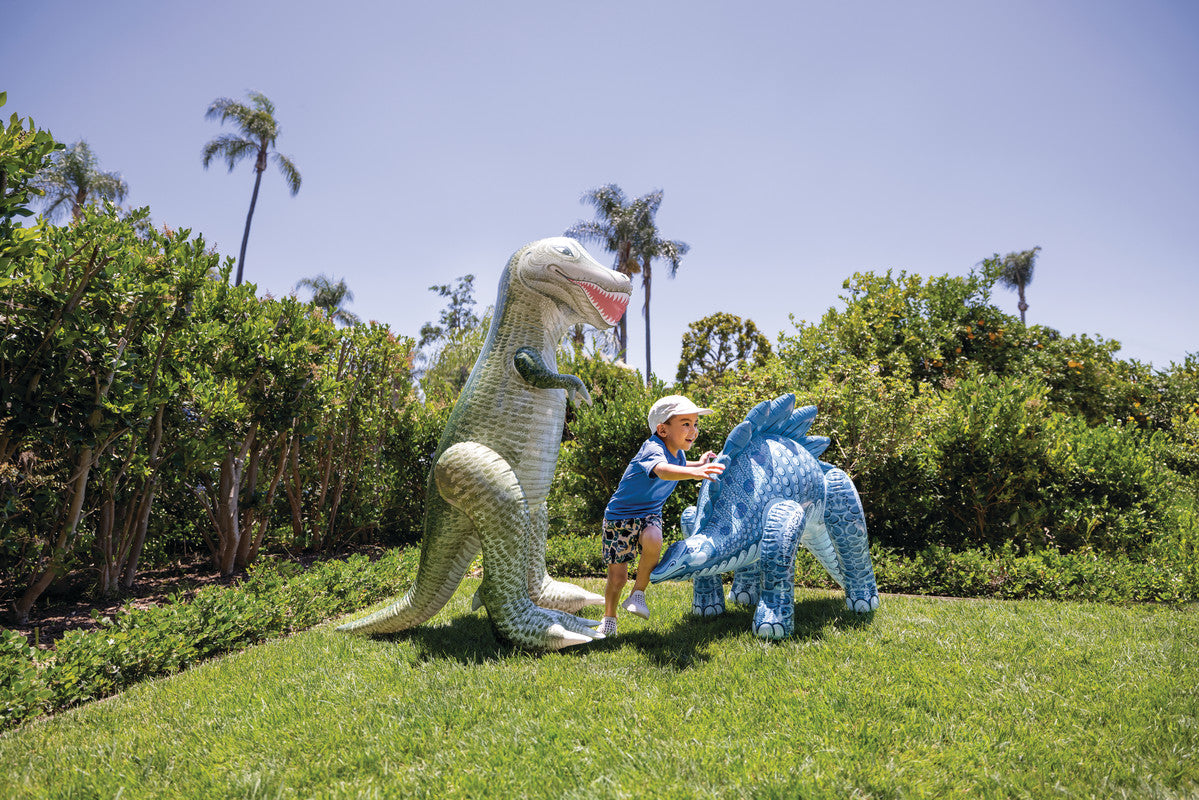 INTEX Jurassic Dino Pals Play Figures – Assorted Tyrannosaurus & Stegosaurus Inflatable Dinosaurs - Image 3