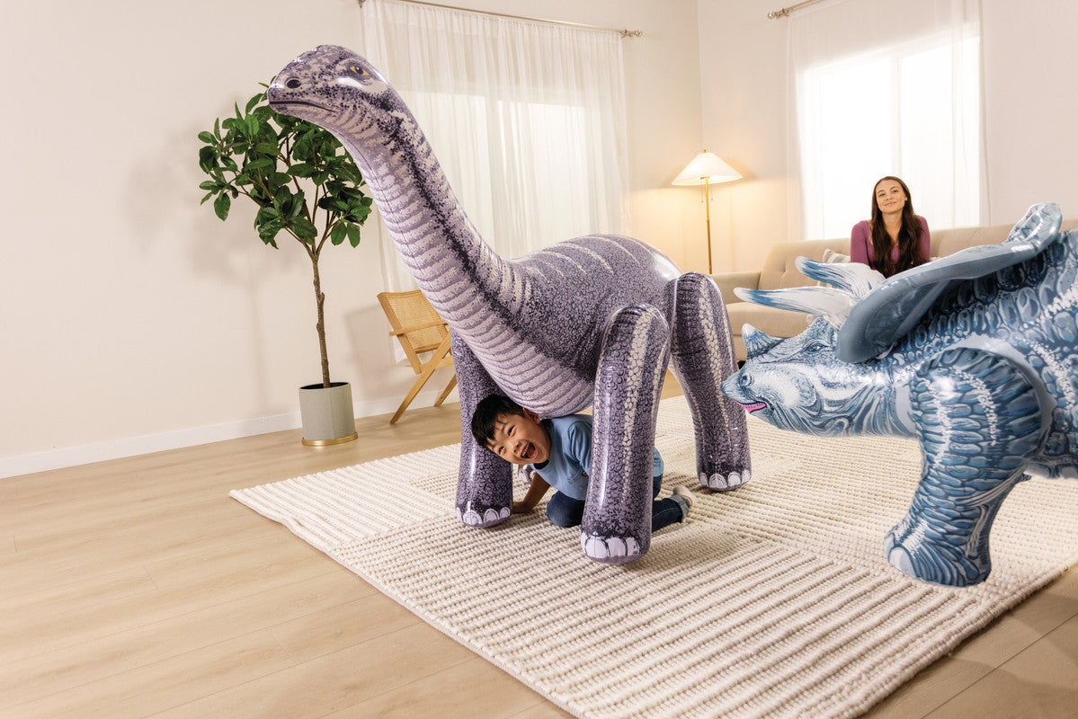 INTEX Jurassic Dino Pals Inflatable Figures – Assorted Brontosaurus & Triceratops Play Animals for Kids - Image 4