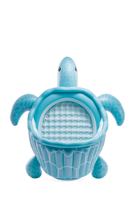 INTEX Turtle Cove Inflatable Playland – Ocean Themed Water Park with Slide, Palm Tree Sprayer, & Toy Fish - Image 3