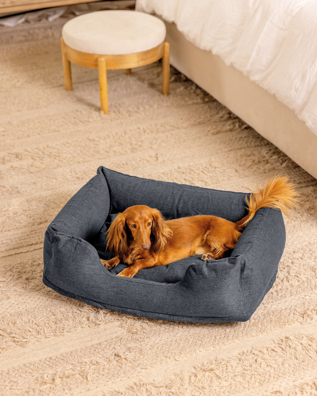 INTEX Portable Inflatable Pet Bed (Small) – Travel-Friendly Washable Dog/Cat Bed Includes Hand Pump - Image 3