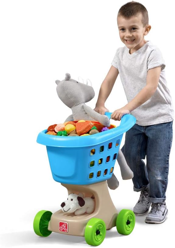 LIL HELPERS SHOPPING CART,BLUE