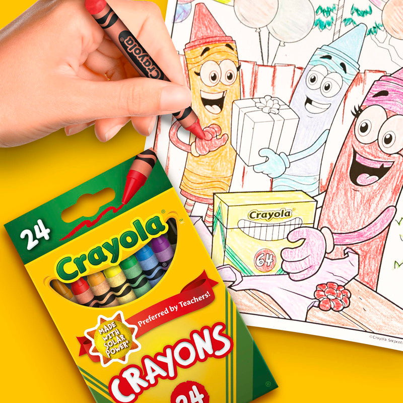 CRAYOLA LLC Crayola CRAYON PEGGABLE 24CT/48PK REG,H2R - Image 4