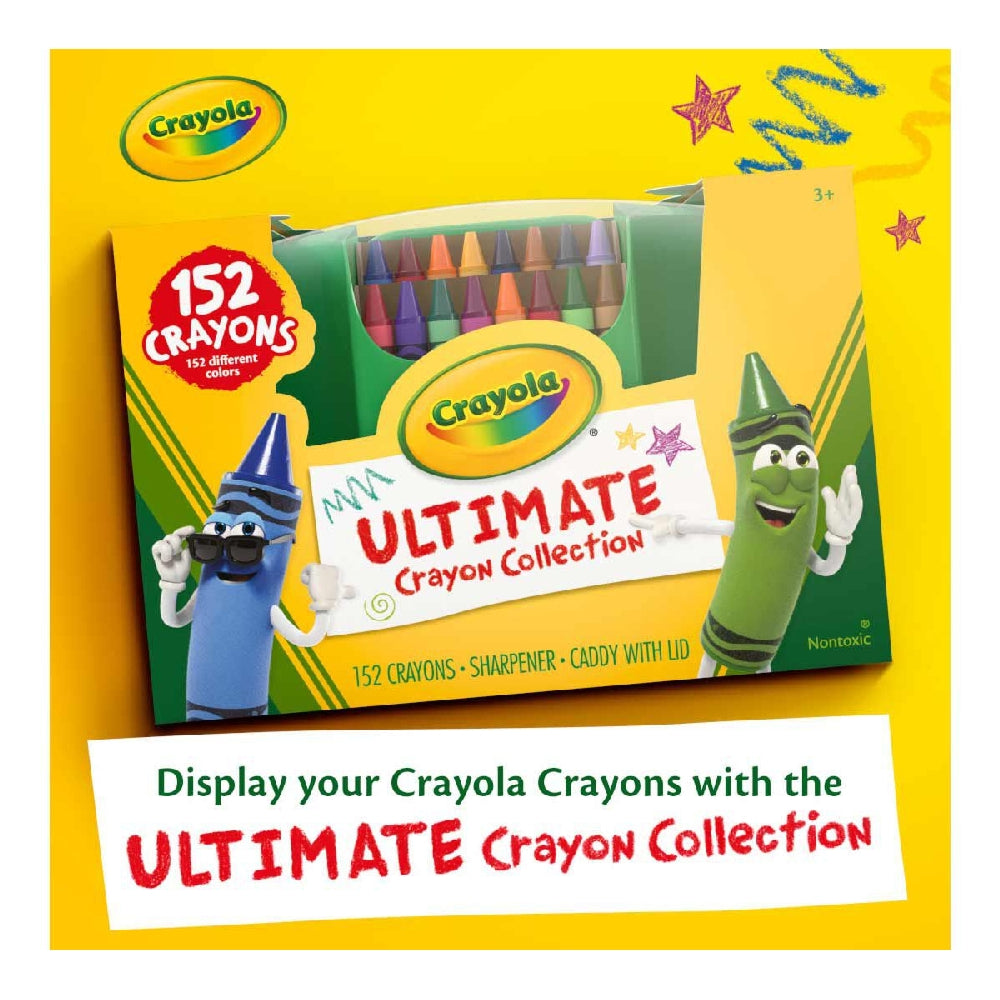 CRAYOLA LLC Crayola Ultimate Crayon Collection Unisex, 3+ Years, Pack of 152 - Image 2