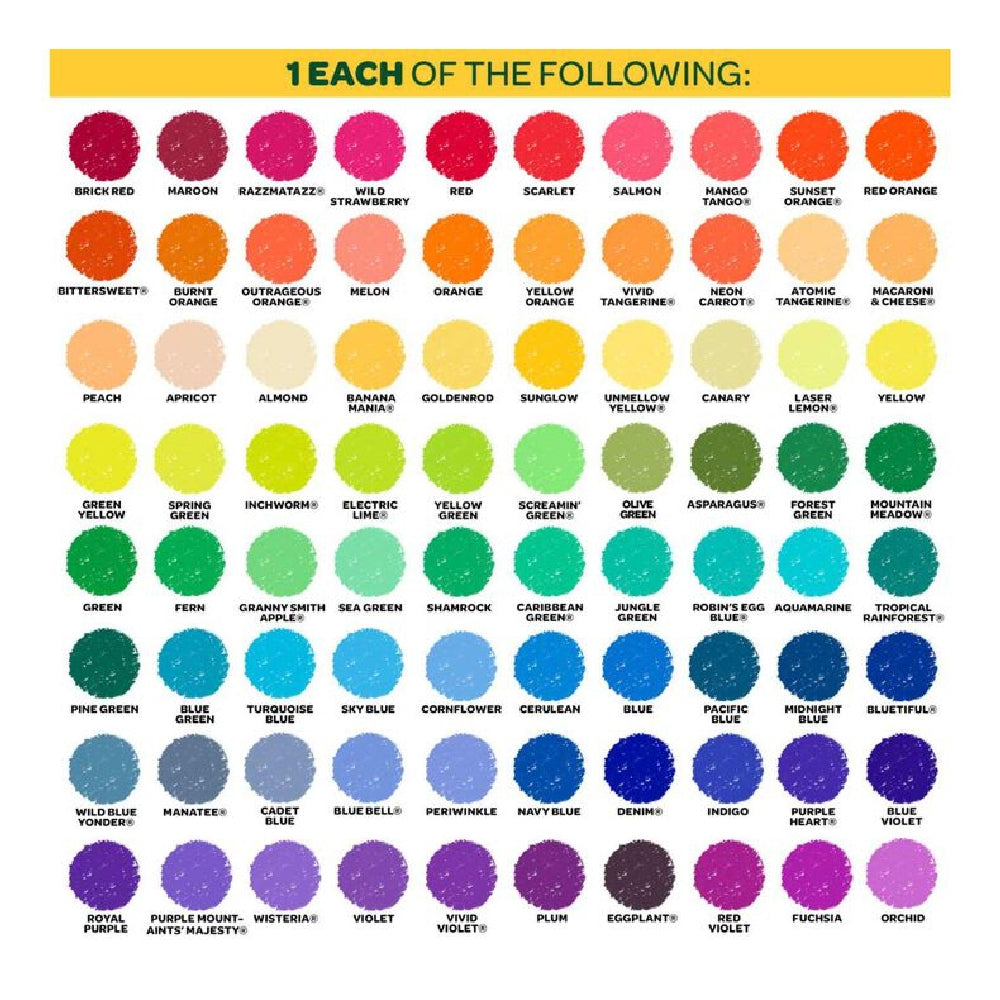CRAYOLA LLC Crayola Ultimate Crayon Collection Unisex, 3+ Years, Pack of 152 - Image 5