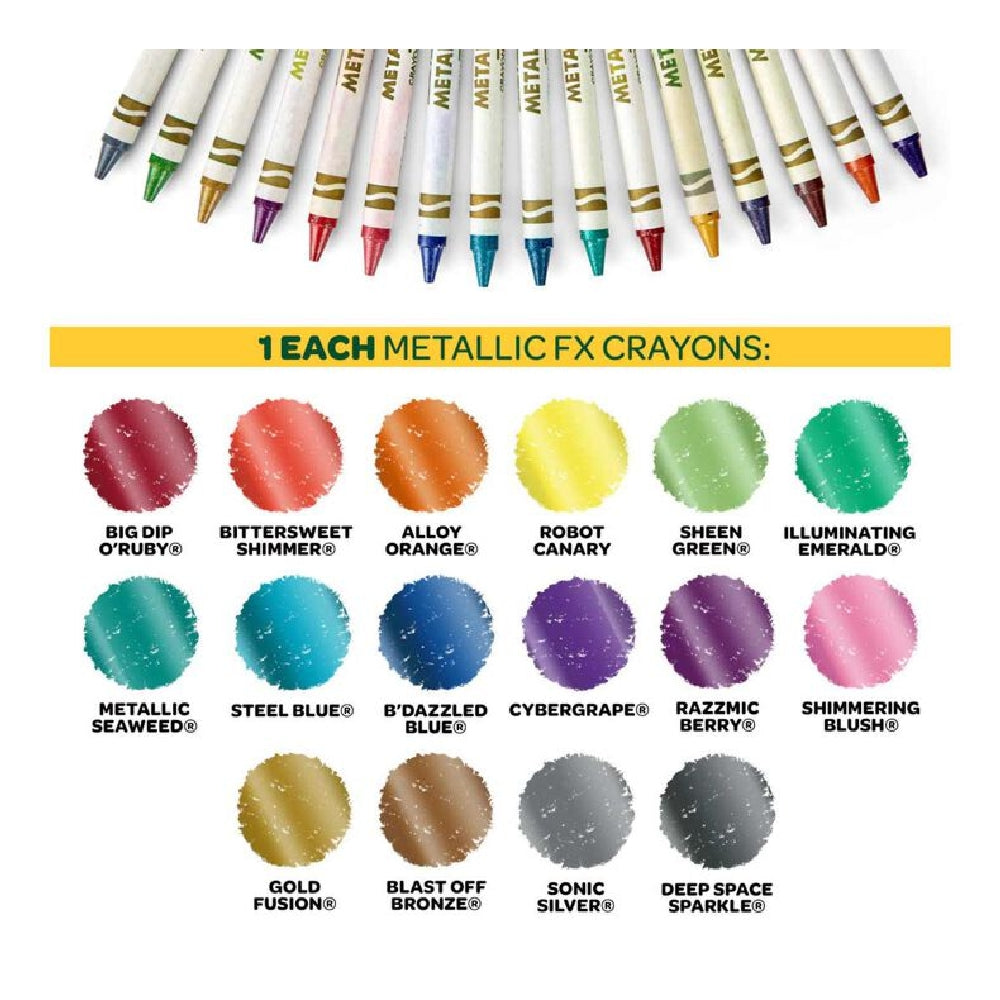 CRAYOLA LLC Crayola Ultimate Crayon Collection Unisex, 3+ Years, Pack of 152 - Image 6