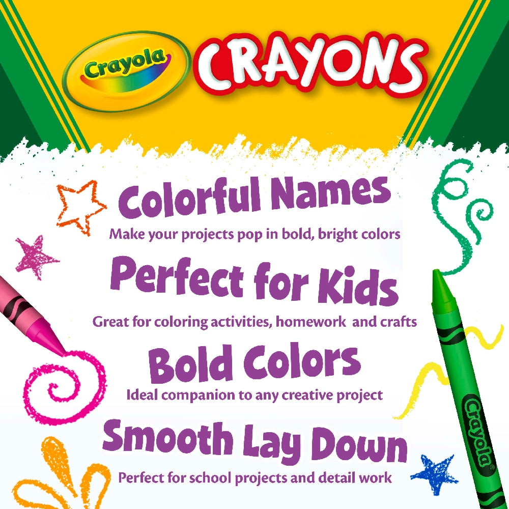 CRAYOLA LLC Crayola Large Crayons – 8 Count, Easy-Grip, Vibrant Colors for Young Artists - Image 3