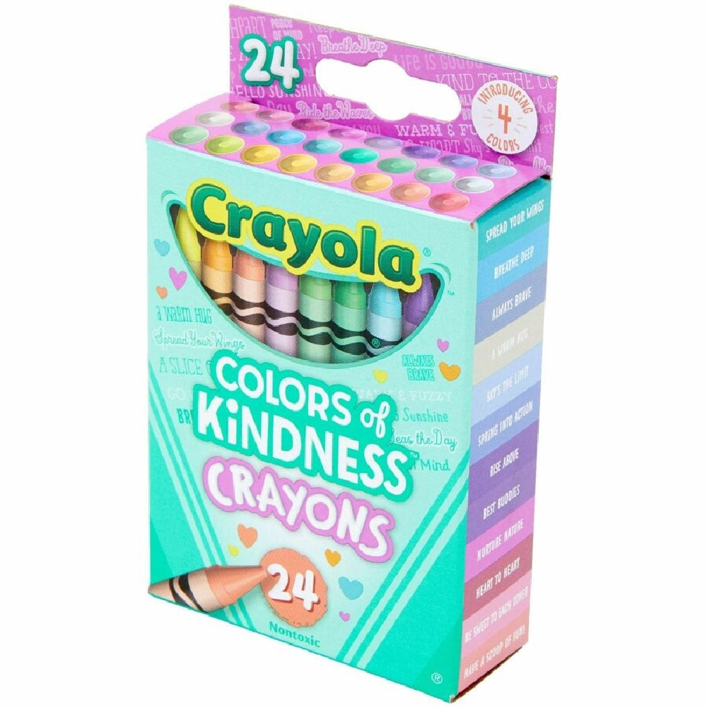 CRAYOLA LLC Crayola Colors of Kindness Crayons – 24 Count with Positive Messages - Image 3