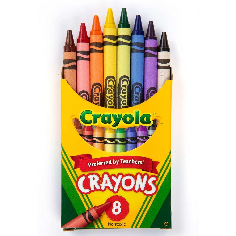 CRAYOLA LLC Crayola Crayons, School Supplies, Classic Colors, 8 Count - Image 2