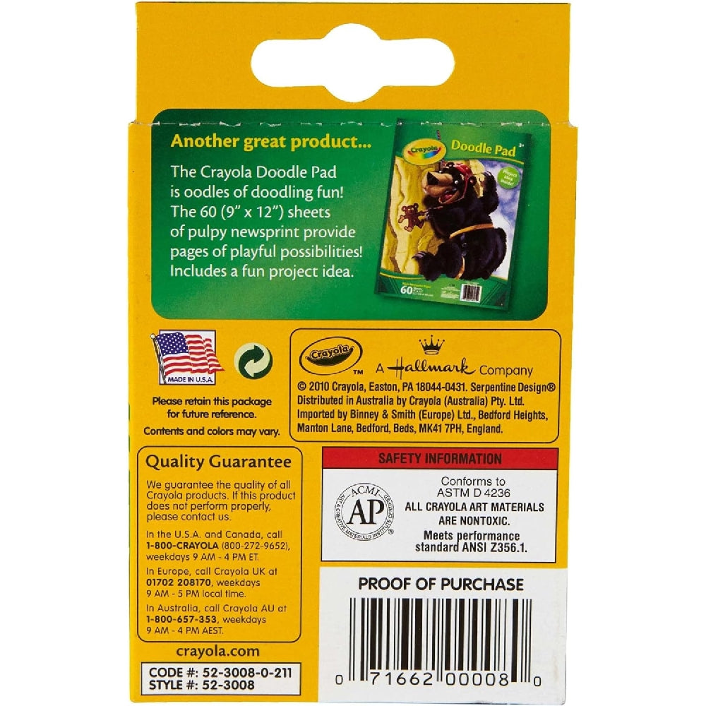 CRAYOLA LLC Crayola Crayons, School Supplies, Classic Colors, 8 Count - Image 3